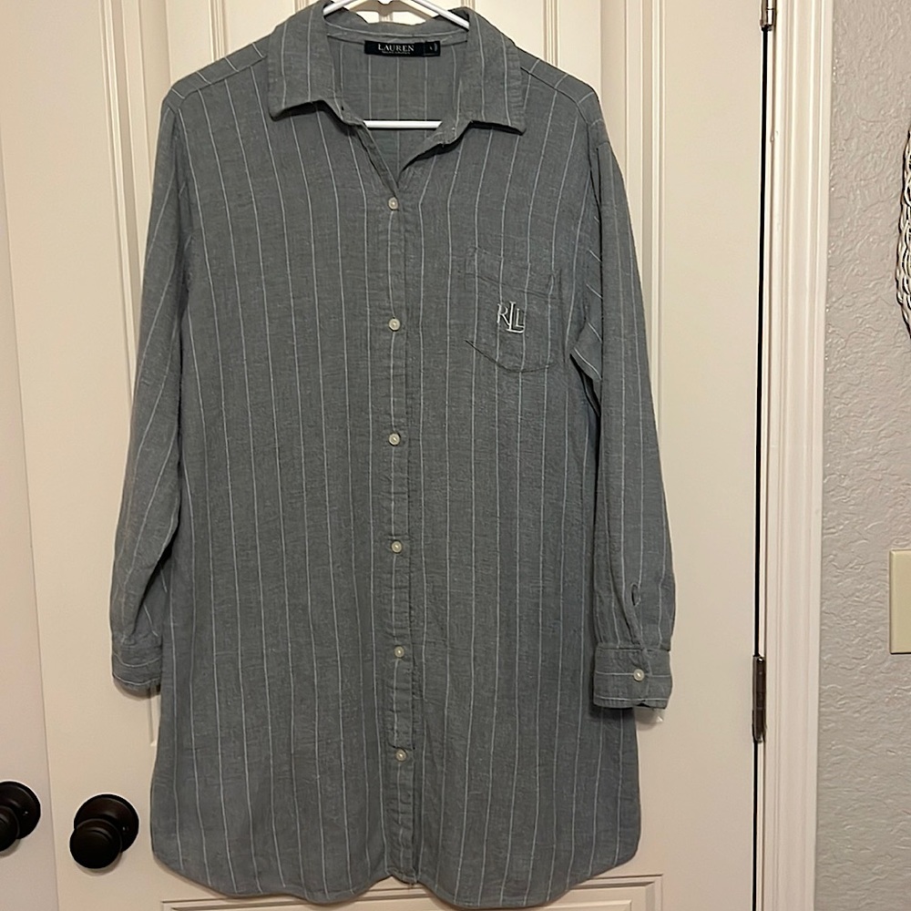 Ralph Lauren Long Flannel Shirt